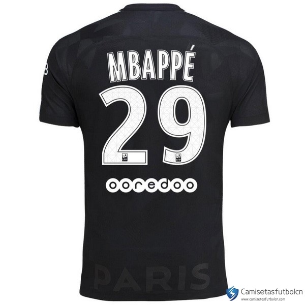 Camiseta Paris Saint Germain Tercera equipo Mbappe 2017-18